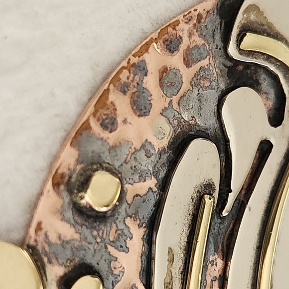 Vintage Modernist Mexican Eagle Necklace - Picture 8 of 14